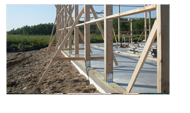 Post Frame-Bracket Foundation